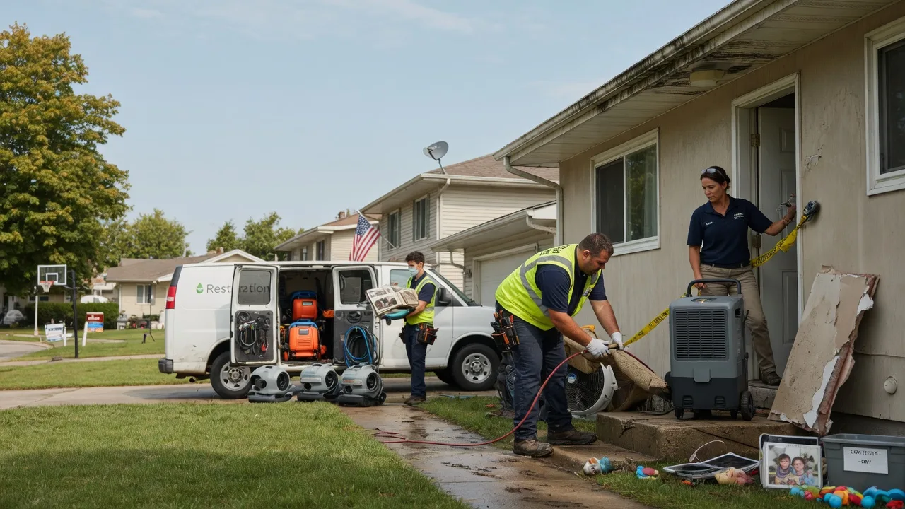 Water Damage Restoration in Smithfield, IL near me